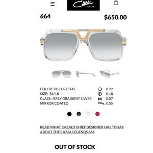 CAZAL Legend Glasses